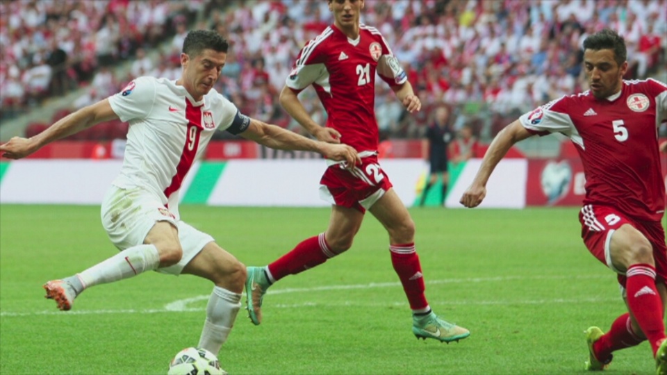 Piłkarska reprezentacja Polski pokonała Gruzję 4:0 w meczu eliminacyjnym Mistrzostw Europy 2016. Fot. Foto Olimpik/x-news