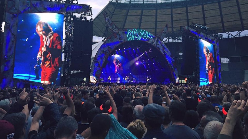 80 tysięcy osób usłyszało największe hity zespołu AC/DC na koncercie w Berlinie. Fot. Jakub Adamiak [Radio Szczecin]