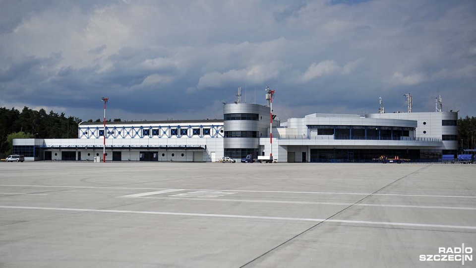 Lotnisko w Goleniowie. Fot. Łukasz Szełemej [Radio Szczecin]