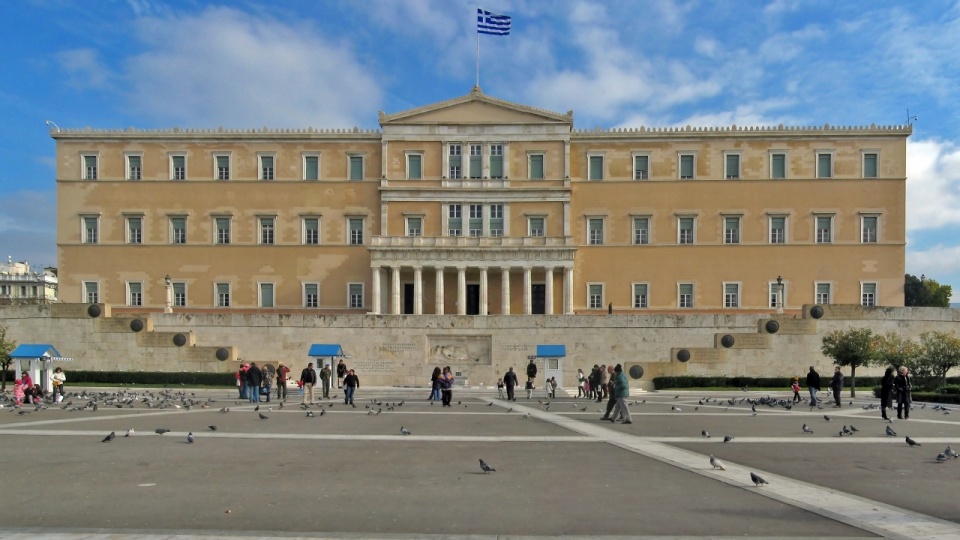 Parlament Grecji w Atenach. Fot. www.wikipedia.org / Andreas Trepte