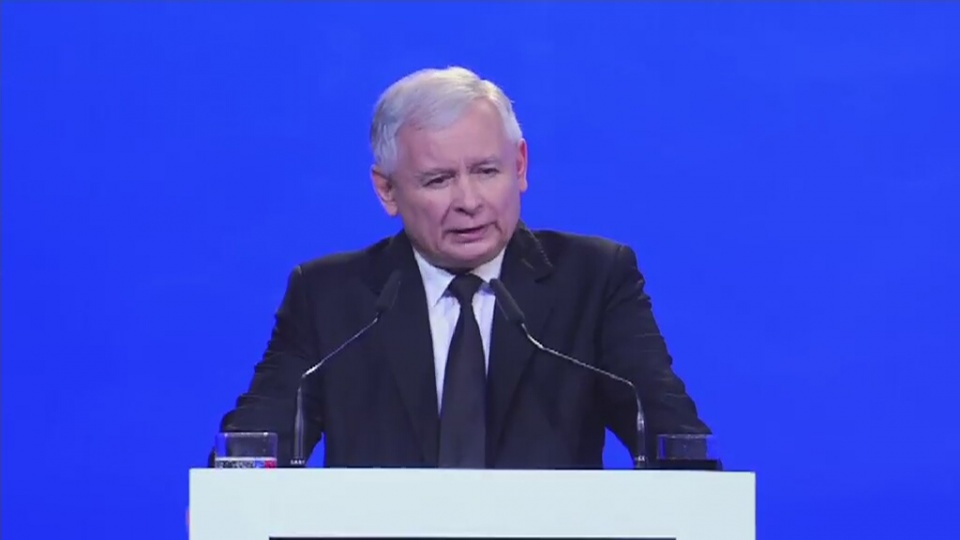 Kaczyński podkreślił, że politykę zastąpiły eventy, a merytoryki w publicznej debacie jest coraz mniej. Fot. TVN24/x-news