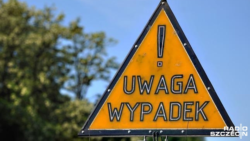 Wypadki na krajowych i wojewódzkich drogach. Fot. Łukasz Szełemej [Radio Szczecin/Archiwum]