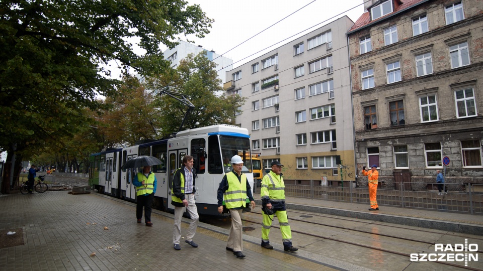 Na początku września tramwaje ponownie pojawią się też na ulicy Potulickiej. Fot. Konrad Nowak [Radio Szczecin/Archiwum]