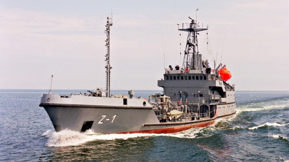 ORP Bałtyk to jednostka 3 Flotylli Okrętów w Gdyni. Fot. kmdr ppor. Radosław Pioch