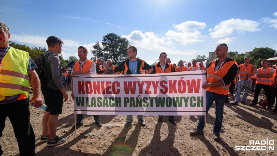Około dwóch tysięcy osób protestowało w środę w Szczecinie. Fot. Konrad Nowak [Radio Szczecin/Archiwum]