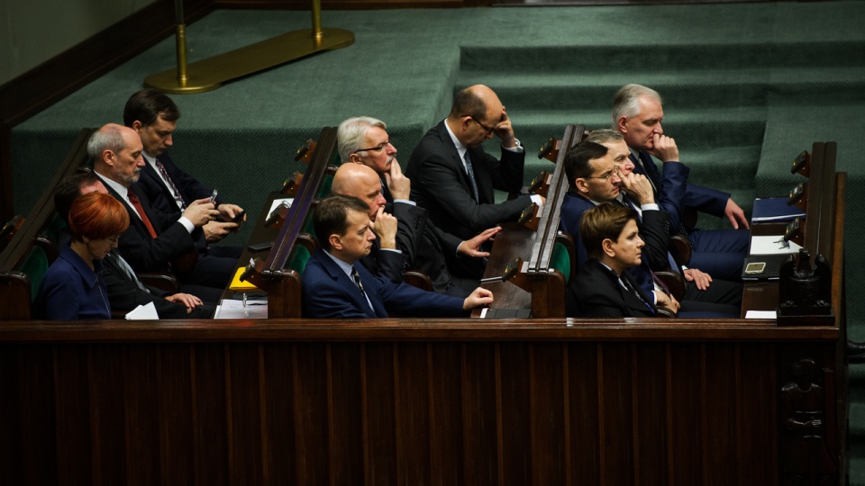 Sejm udzielił wotum zaufania rządowi Beaty Szydło. Fot. Konrad Nowak [Radio Szczecin]