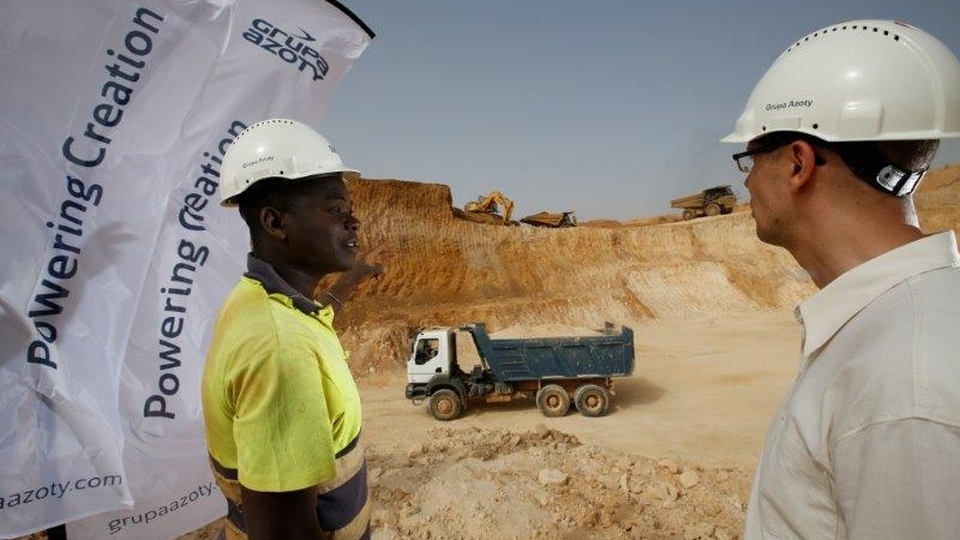 ZCh Police stratne na kopalni w Senegalu