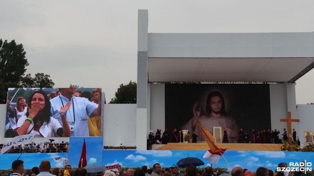Papież Franciszek spotkał się z młodymi. Fot. Piotr Kołodziejski [Radio Szczecin] Papież Franciszek spotkał się z młodymi [WIDEO, ZDJĘCIA]