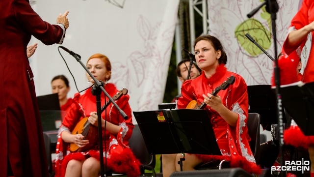 Muzycy z Syberii wystąpili na szczecińskiej Różance. Fot. Konrad Nowak [Radio Szczecin] Muzycy z Syberii na Różance [ZDJĘCIA]