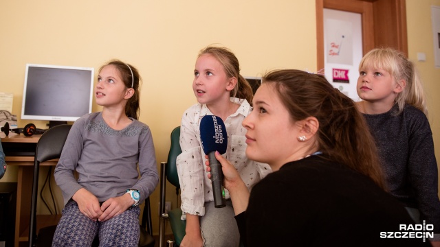 Europejski Dzień Języków w Szczecinie. Fot. Konrad Nowak [Radio Szczecin] Włoski, grecki, migowy... Dzieci uczyły się języków [ZDJĘCIA]
