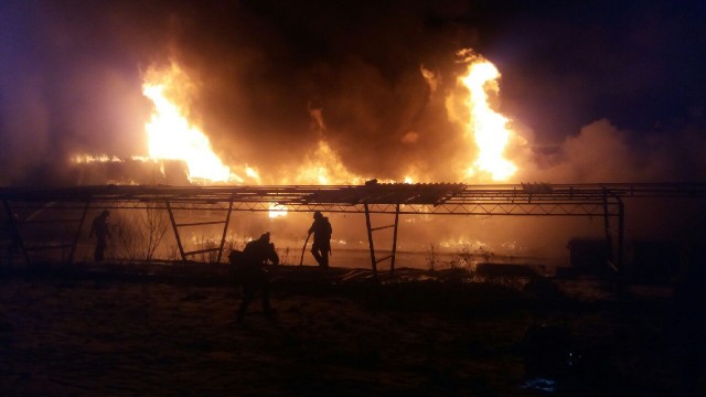 Milionowe straty po pożarze w Koszalinie