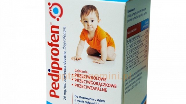 Dwie serie Pediprofenu wycofane z aptek