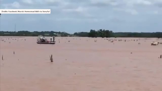Teksas walczy z ogromną powodzią [WIDEO]