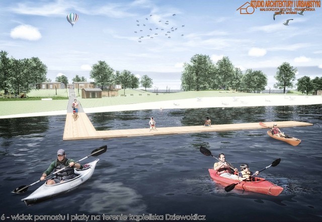 Jak będą wyglądać kąpieliska w Szczecinie [WIZUALIZACJE]