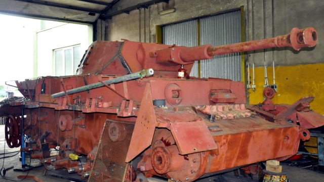 Jedyny taki czołg w Polsce. Panzer IV prawie gotowy [ZDJĘCIA]