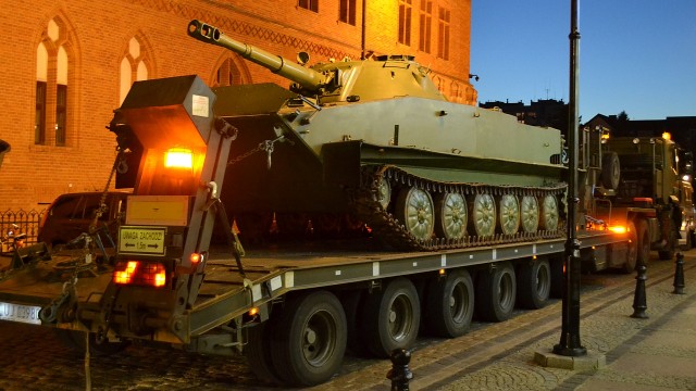Nowy czołg w kołobrzeskim muzeum