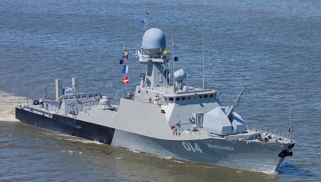 Rosyjskie okręty na Bałtyku