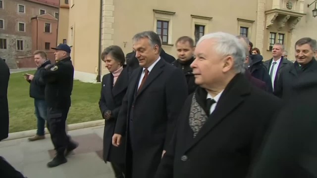 Premier Węgier w Krakowie. Spotkał się z prezesem PiS [WIDEO]