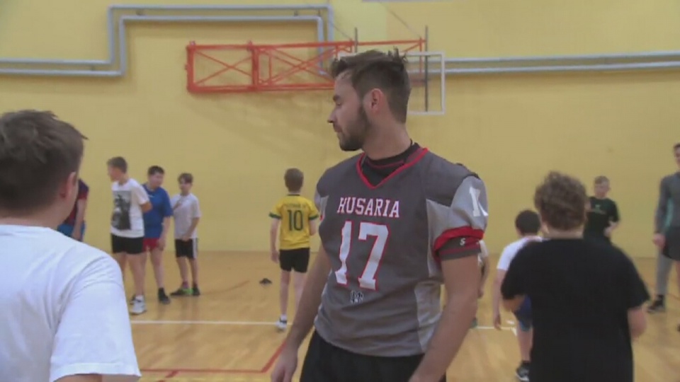 Drużyny futbolu amerykańskiego dla dzieci i nastolatków powstały w Szczecinie. Fot. TVN24/x-news