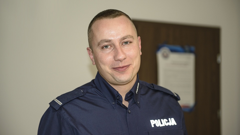 St. post. Paweł Koral. Fot. Piotr Sawiński [Radio Szczecin]