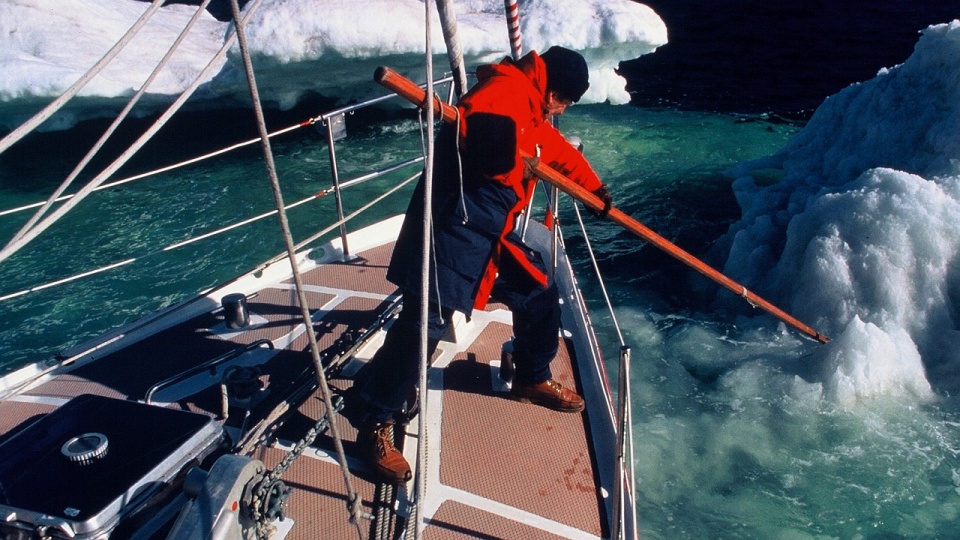 Arktyka 1986 rok. Wojciech Jacobson. Fot. Janusz Kurbiel