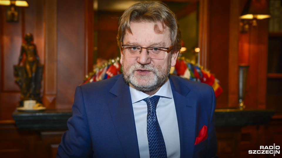 Wiceminister zdrowia Jarosław Pinkas. Fot. Jarosław Gaszyński [Radio Szczecin]
