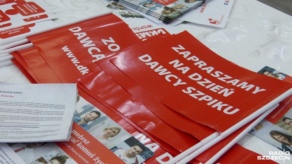 Ponad tysiąc osób zarejestrowało się jako potencjalny dawca szpiku w szczecińskich centrach handlowych. Fot. Wojciech Zagaj [Radio Szczecin]