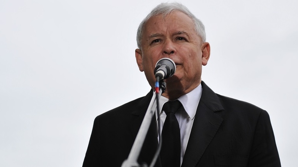 Jarosław Kaczyński. Fot. Łukasz Szełemej [Radio Szczecin/Archiwum]