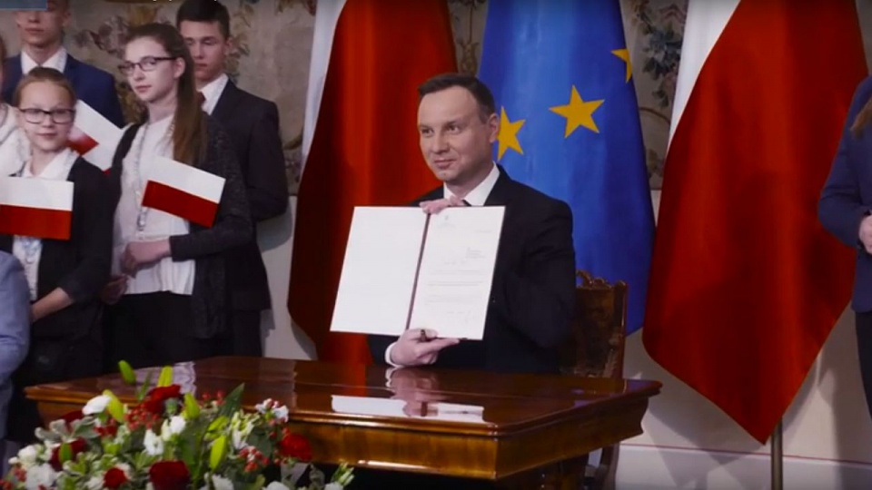 Prezydent Andrzej Duda. Fot. prezydent.pl/youtube