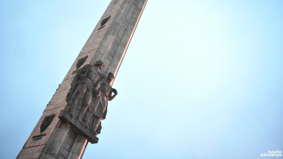 Pomnik Wdzięczności dla Armii Czerwonej na Placu Żołnierza. Fot. Łukasz Szełemej [Radio Szczecin/Archiwum]