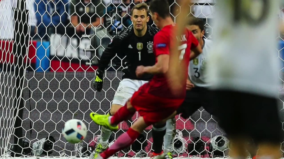 Mecz Polska-Niemcy na EURO 2016. Fot. Foto Olimpik/x-news