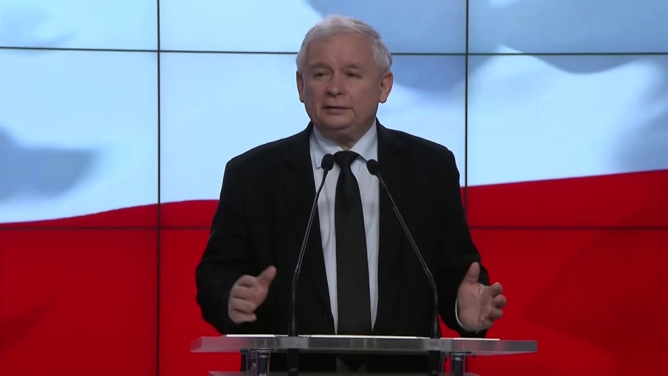 Prezes Prawa i Sprawiedliwości Jarosław Kaczyński. Fot. TVN24/x-news