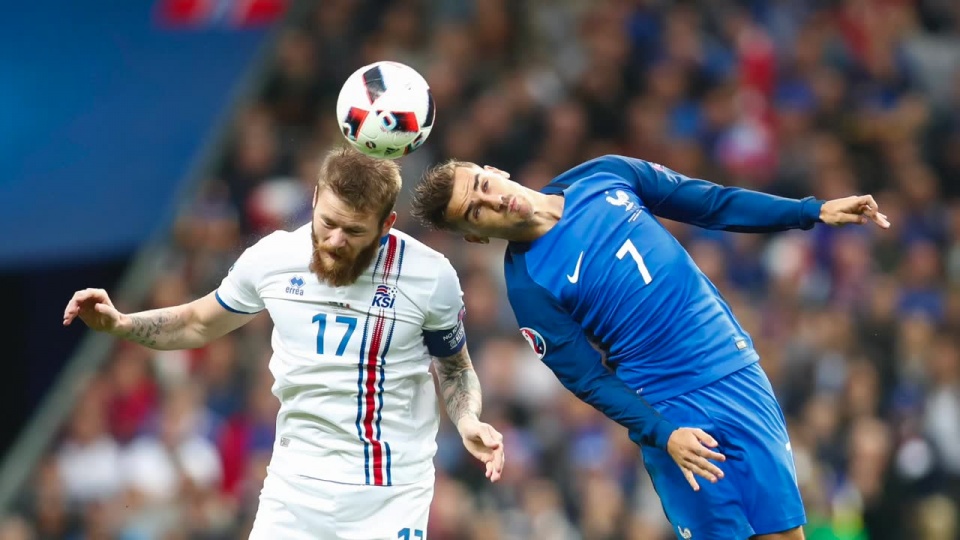 Francja pokonała Islandię 5:2 w ćwierćfinale piłkarskich Mistrzostw Europy i awansowała do półfinału. Fot. Foto Olimpik/x-news