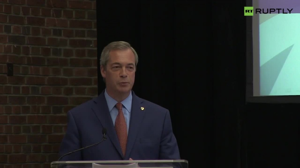 Nigel Farage. Fot. RUPTLY/x-news
