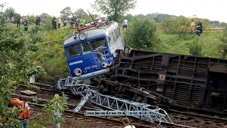 Katastrofa kolejowa w Babach. Fot. wikipedia.pl