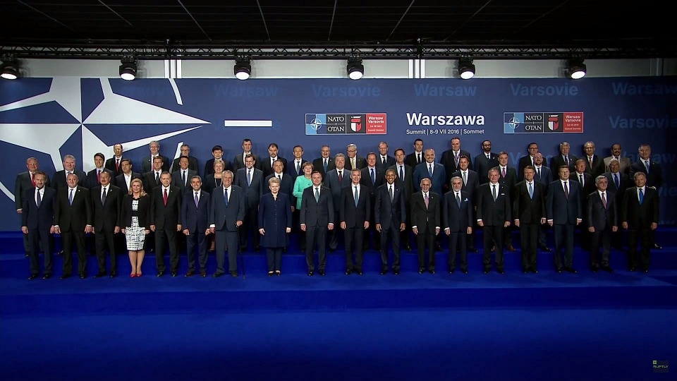 Szczyt NATO w Warszawie. Fot. Ruptly TV