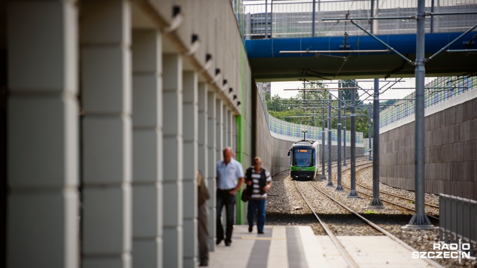 Kolejne problemy z torowiskiem tramwajowym na Prawobrzeże. Fot. Konrad Nowak [Radio Szczecin]