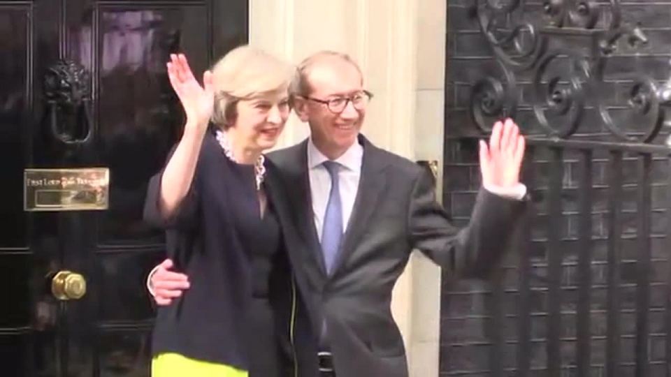Theresa May na Downing Street. Fot. RUPTLY/x-news