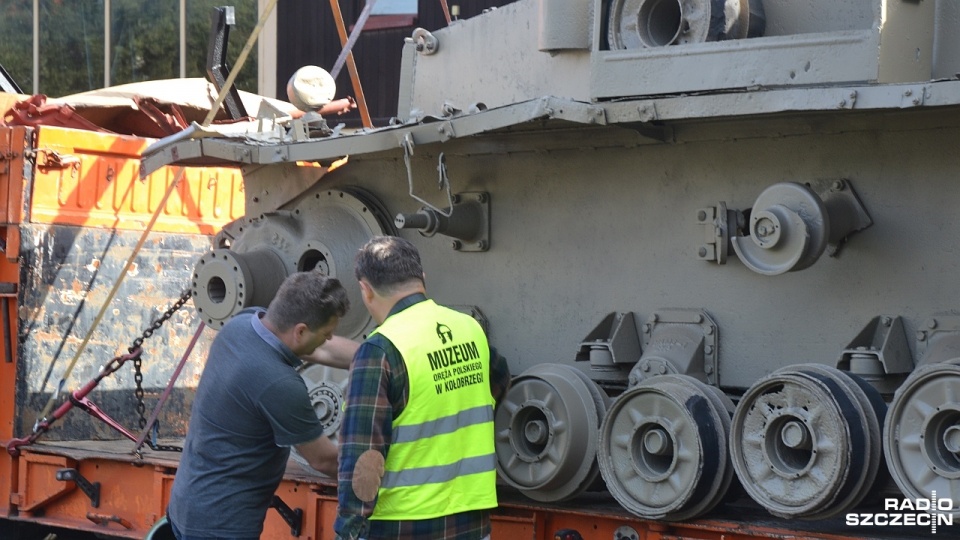 Niemiecki czołg Panzerkampfwagen IV trafił do kołobrzeskiego muzeum. Fot. Przemysław Polanin [Radio Szczecin]