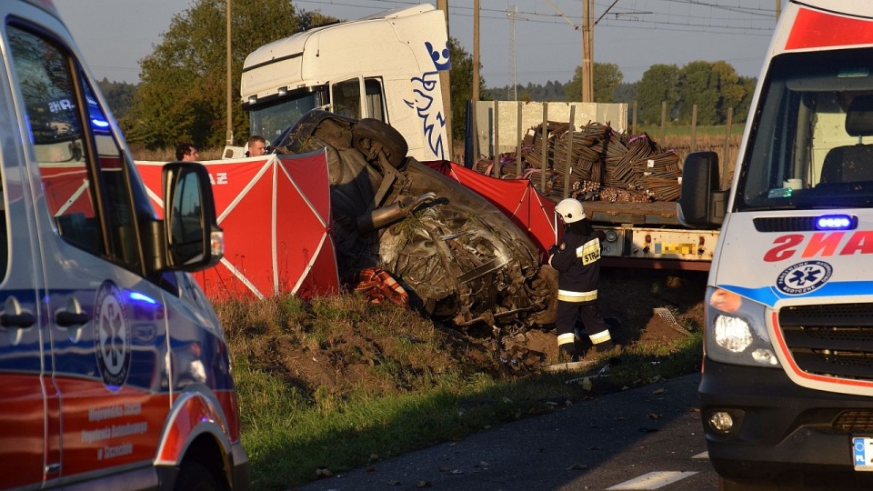 Trzy osoby zginęły w wypadku na drodze krajowej nr 3. Fot. Sławomir Ryfczyński, iswinoujscie.pl