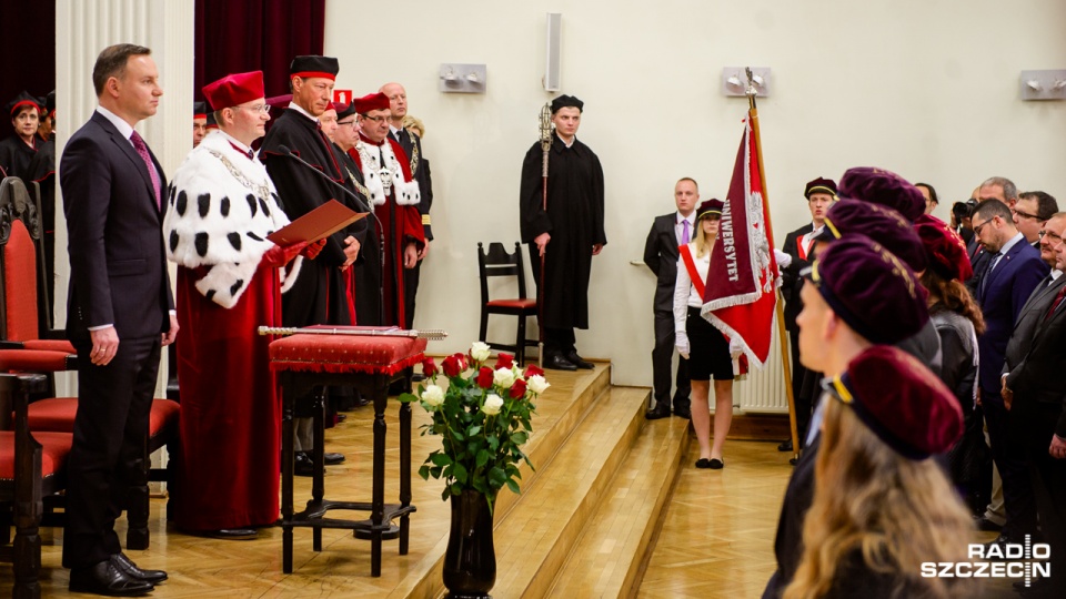 Inauguracja PUM z udziałem prezydenta Andrzeja Dudy. Fot. Konrad Nowak [Radio Szczecin]