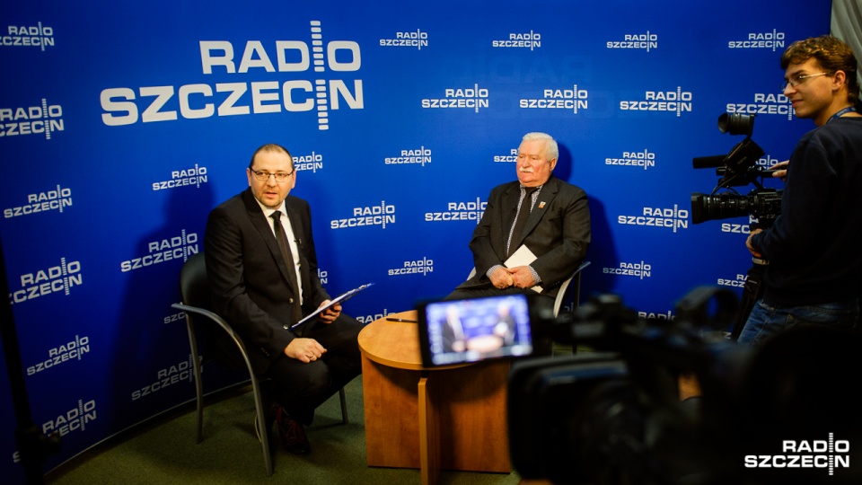 Lech Wałęsa. Fot. Konrad Nowak [Radio Szczecin]