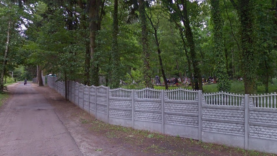 Cmentarz w Płoni. Fot. google.pl/maps