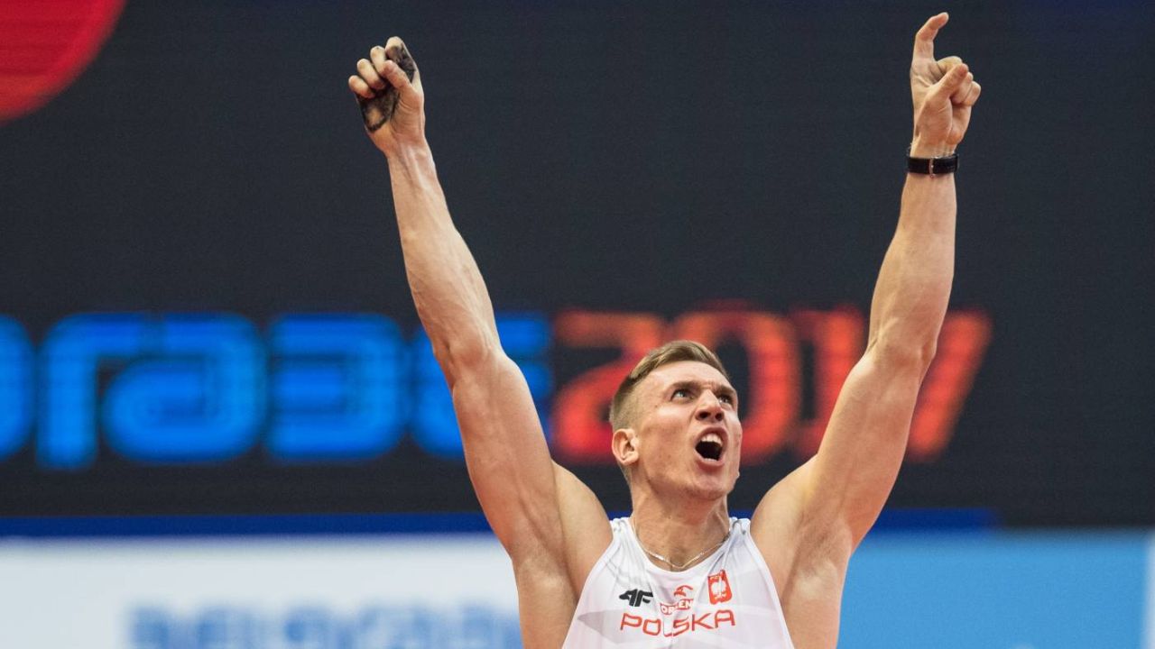 Piotr Lisek uhonorowany przez European Athletics
