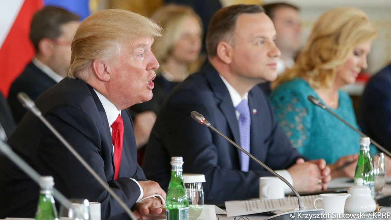 Wizyta Donalda Trumpa w Polsce. Komentarze w amerykańskich mediach