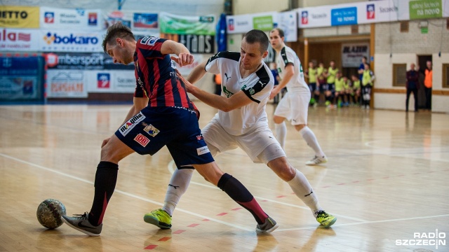 Pogoń 04. Fot. Olaf Nowicki [Radio Szczecin] Futsal: porażka Pogoni 04, BTS Rekord Bielsko-Biała górą [ZDJĘCIA]