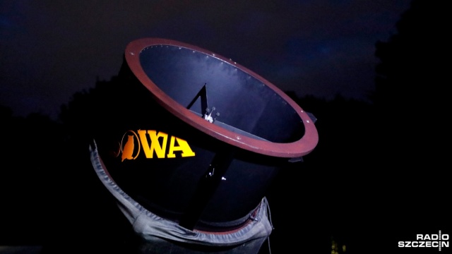 Fot. Weronika Łyczywek [Radio Szczecin] Mieli jeden z największych teleskopów. Co zobaczyli? [WIDEO, ZDJĘCIA]