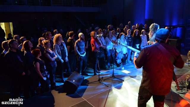 Zespół Moonlight wystąpił w studiu S1 Radia Szczecin. Fot. Łukasz Szełemej [Radio Szczecin] Rockowe klimaty w Radiu Szczecin. Moonlight w S1 [ZDJĘCIA]