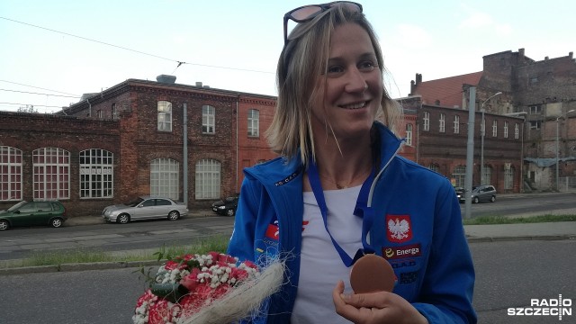 Historyczna medalistka wróciła do Szczecina [ZDJĘCIA]