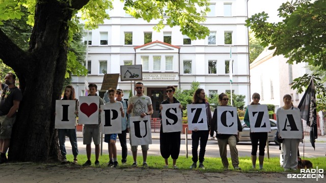 Protest w obronie Puszczy Bukowej i polskich lasów [WIDEO, ZDJĘCIA]